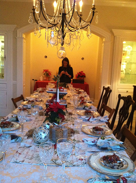 Elegant 4 Course Dinner Party